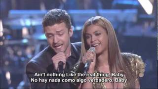 With Subtitles Eng// Spa Beyonce & Justin T. Ain't Nothing Like the Real Thing Fashion Rocks'08