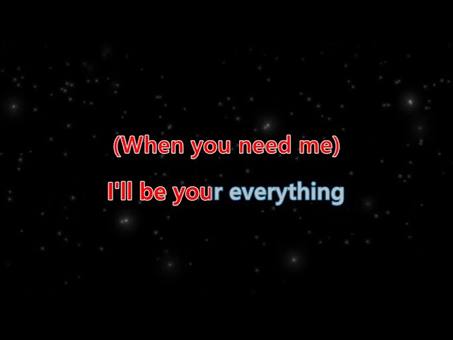 Tommy Page - I'll Be Your Everything (Karaoke Version) class=