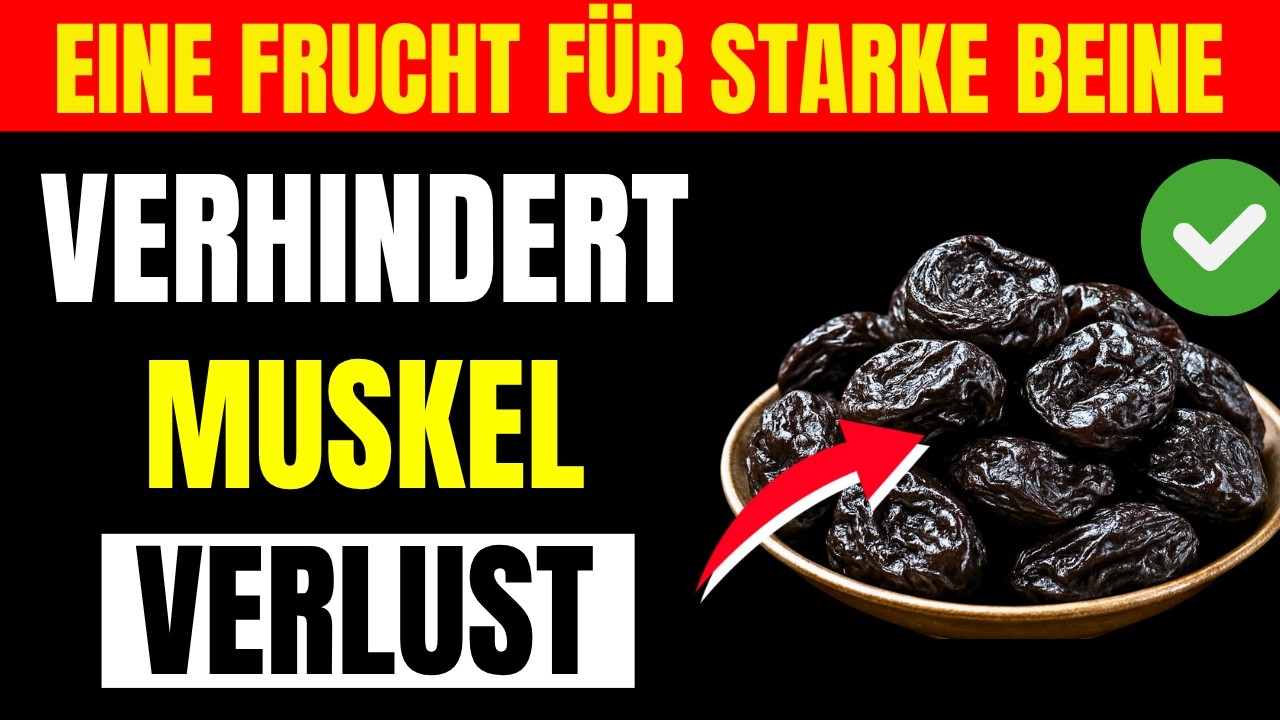 Ich aß diese Frucht – und meine Kraft kam nach 60 zurück, Tschüss Muskelschwund!