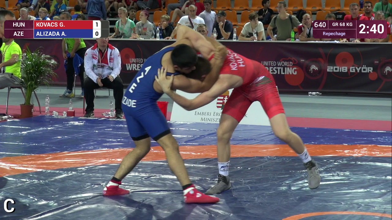 Repechage GR - 68 kg: G. KOVACS (HUN) v. A. ALIZADA (AZE)