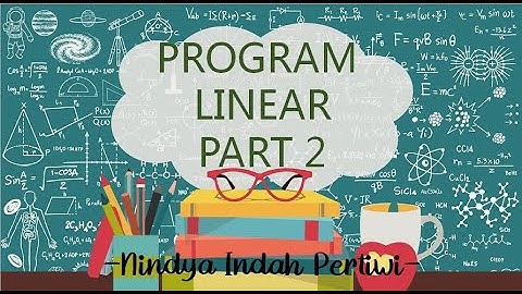 PROGRAM LINEAR PART 2