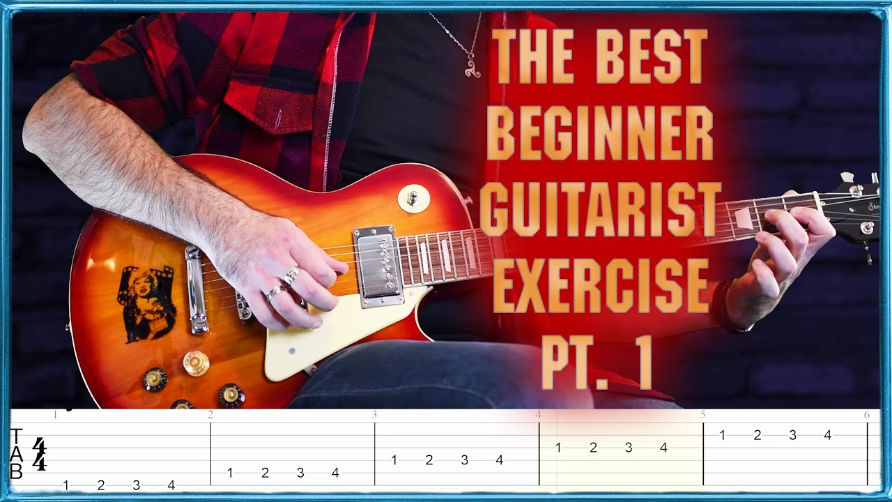 Basic Guitar Warmup Exercise Every Beginner Must Know | With Tabs ...