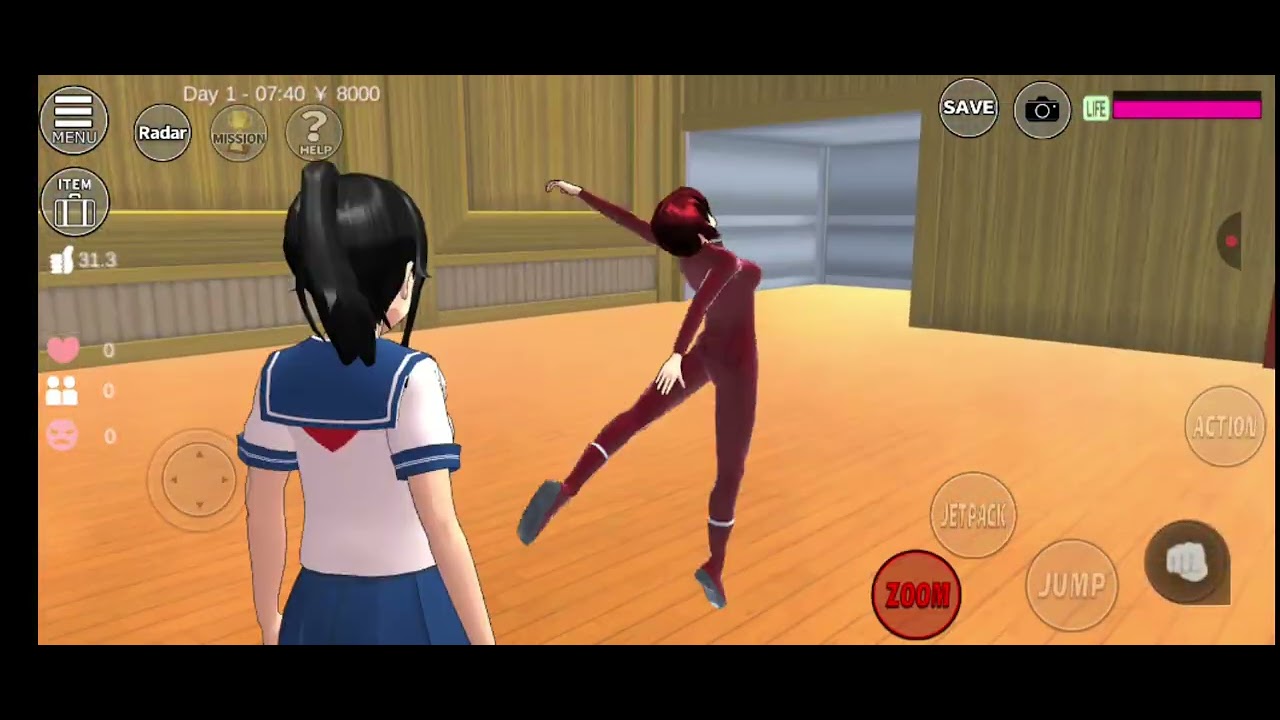 Sakura school simulator x yandere simulator
