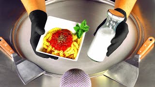 Asmr - Noodles Ice Cream Rolls How To Make Pasta Napoli Ice Cream With Barilla & Tomato Sauce Food