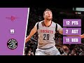 TB - Donatas Motiejunas - 12 Points, 3 Steals, 11 Rebounds vs Raptors - 2014-15 Regular Season