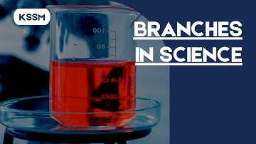 Branches in Science | Science Form 1 KSSM
