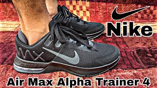 Unboxing Nike Air Max Alpha Trainer 4 (Black)