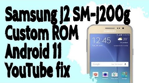 How To Install Custom Rom In Samsung J2 | J200g youtube not working fix