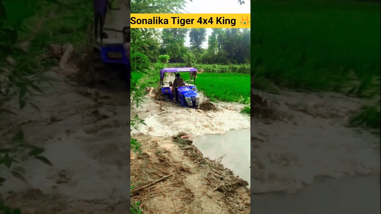 Sonalika tiger 4X4 king 👑 