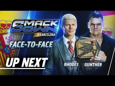 Gunther and Cody Rhodes' Final Face-Off Before Clash in Italy | SmackDown May 29, 2026