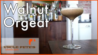 How To Make Walnut Orgeat! | For Brunch Drinks!