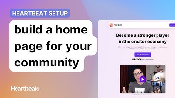 Building a Community Homepage with Heartbeat