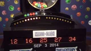 Mass Cash Game Drawing: Wednesday, September 3, 2014