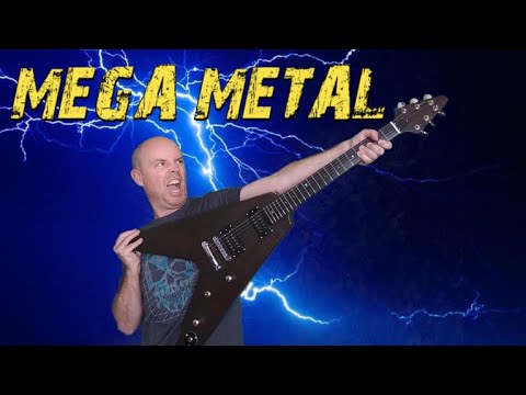 Flying V Guitar Kit Complete Review and Demo SHRED Metal Solo