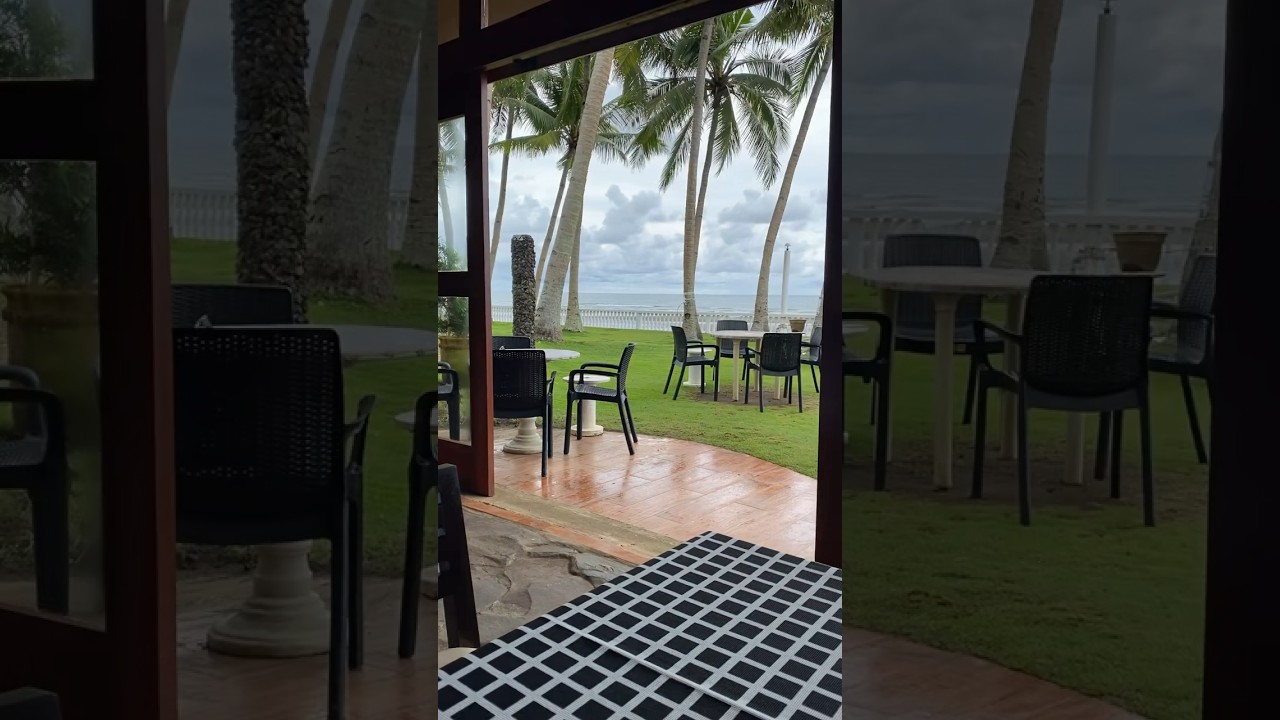 Beautiful beachfront restaurant! 