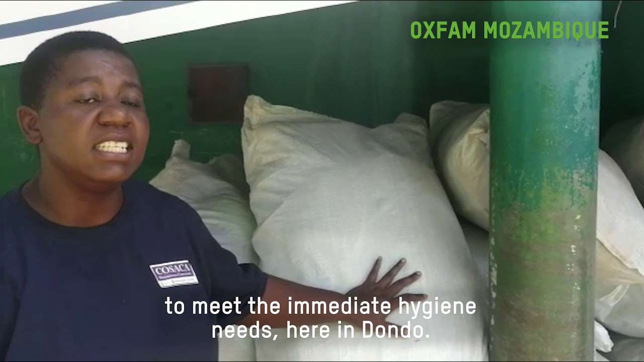 Wendy's update on aid delivery in Mozambique