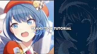 Time slice transition tutorial || Alight motion ||