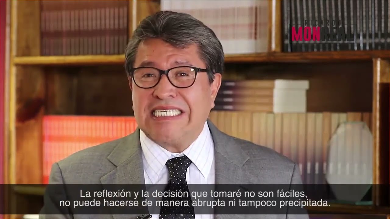 Ricardo Monreal renuncia a Morena