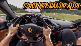 FERRARI 488 V8 BITURBO NO MODO SOVIÉTICO!!🔥 40 MIN DE ACELERO