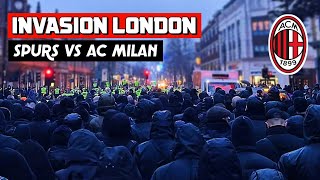 Corteo Curva Sud Milano Invaded in London | Tottenham - Milan 0:0 | UCL (08.03.23)