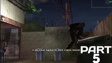 "MOST WANTED" | Manhunt 2 uncensored on android | Gameplay Part 5 | PPSSPP EMULATOR | WITH 60FPS