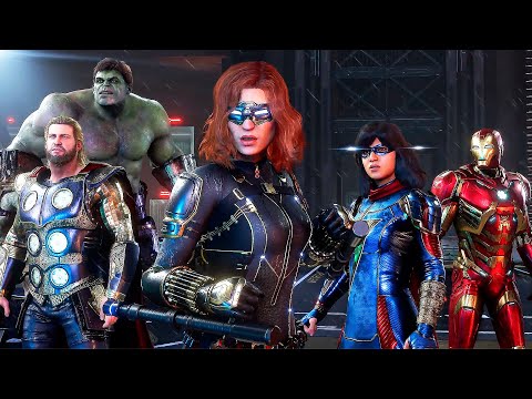 Видео: Square Enix объявляет о партнерстве с Marvel, первой игре, посвященной Мстителям