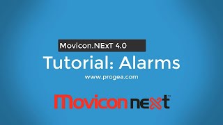 Alarms Tutorial Movicon.NExT 4.0