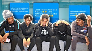 UK MALE YOUTUBERS REACT TO YOUR MEAN COMMENTS 💔