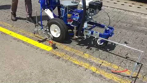Graco Airless Road Marking Machine, Line Lazer - Graco By Macksons Power.