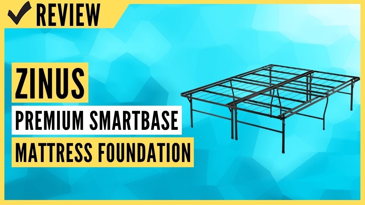 zinus 18 inch premium smartbase mattress foundation asssembly