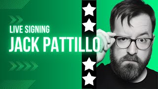 JACK PATTILLO - LIVE SIGNING!!1