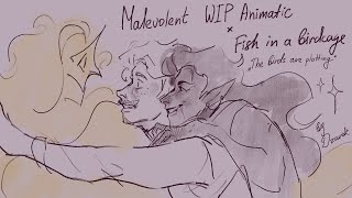 [ROUGH WIP] Malevolent animatic/ Fish in a Birdcage