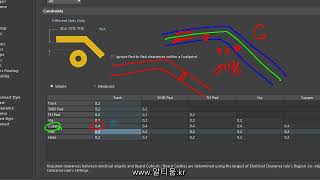 Altium Designer-6 PCB Design Rules Setting / 회로도 기반 PCB부품 배치 요령 / Power Plane & Polygon 작업 따라하기