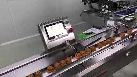 #Soontrue Moon cake automatic packing line.