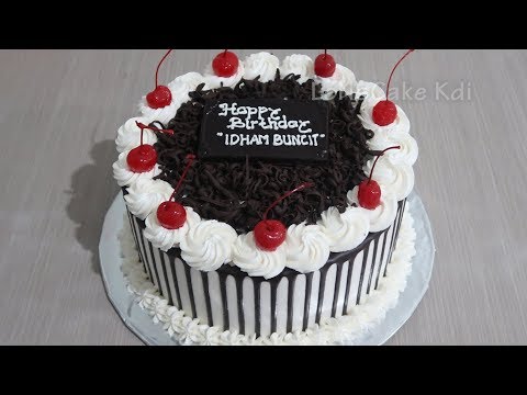 Resep Kue  Cake Coklat Ulang Tahun Bisabo Channel 2021