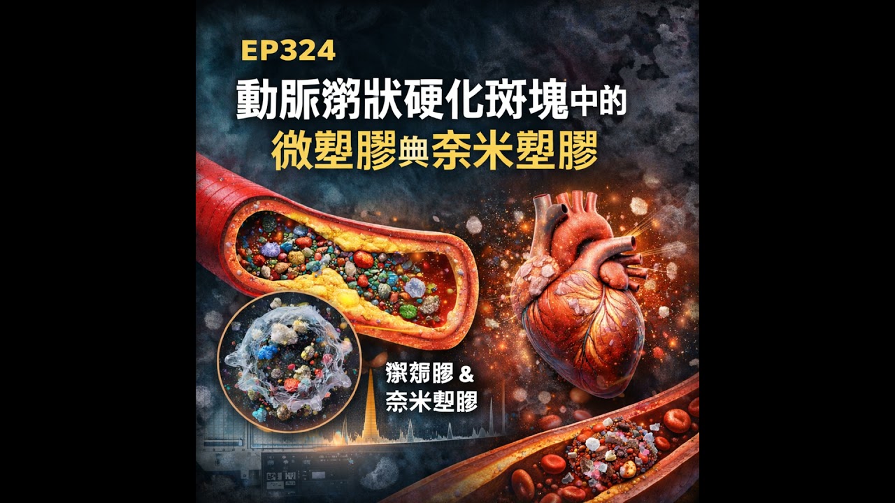 🎙️EP324｜動脈粥樣硬化斑塊中的微塑膠與奈米塑膠：心血管風險評估的範式轉移與環境心臟病學的興起