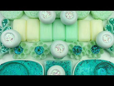 ★ASMR SOAP★Compilation set★Crushing soap★Cutting soap cubes★FOAM&GLITTER&STARCH★