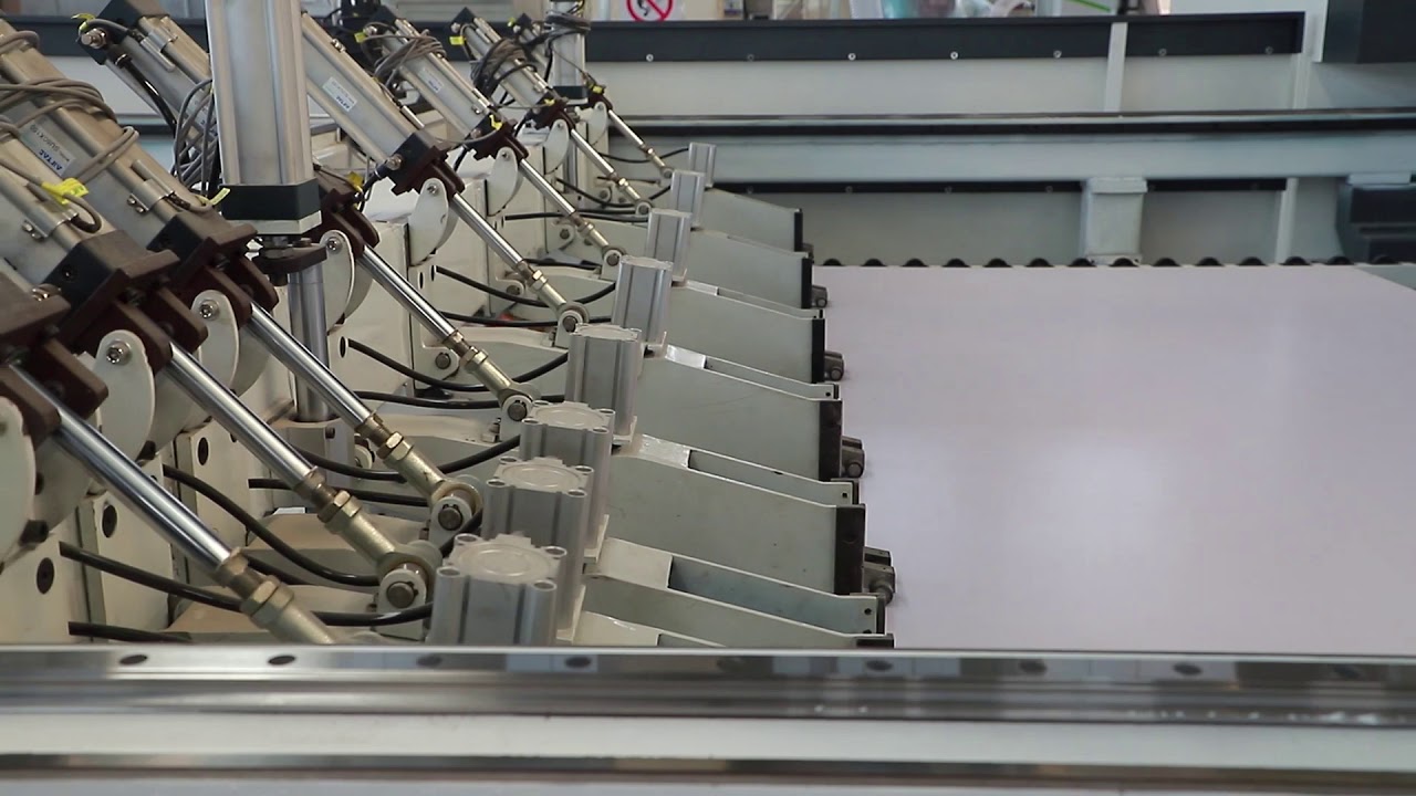 computer beam saw from Qingdao SOSN Woodworking machinery