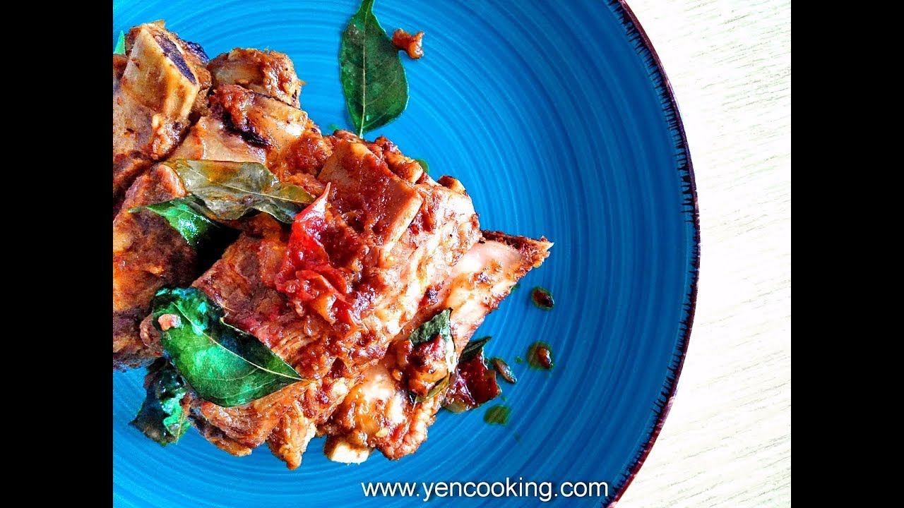 Malaysian Rendang Spicy Ribs