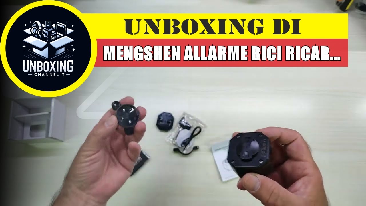 Allarme Antifurto Per Bici Padonow 115dB - Sensore Vibrazione, Telecomando, Ricaricabile USB-C, IPX5