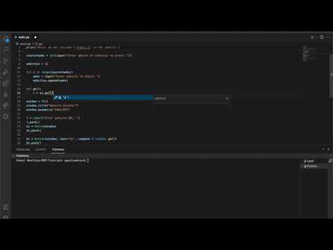 How to make a website blocker with tkinter in python | Not so Pro Python Tutorials