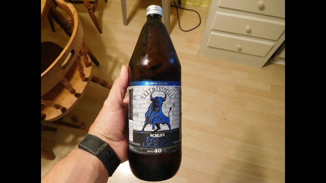 Schlitz The Bull Malt Liqour YouTube