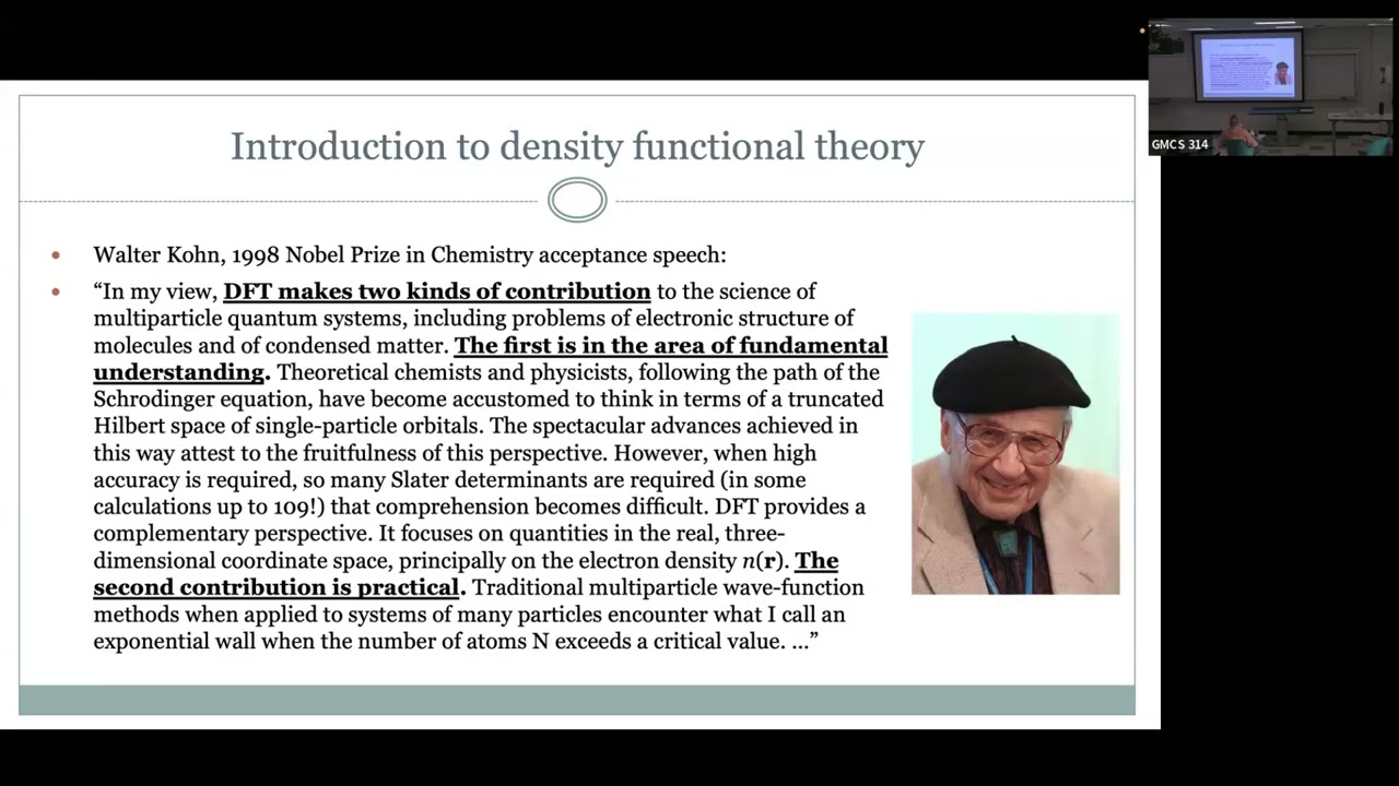 Расчеты электронной структуры больших систем на основе первых принципов | Мехмет Доган (SDSU) | 2...