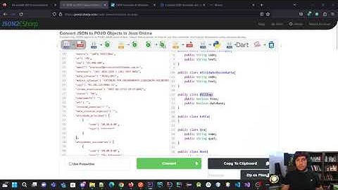 🟡 #03 Transformando JSON em classe Java - Criando as classes baseadas no JSON de retorno da API!