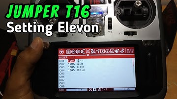 Setting Elevon Jumper T16 Bahasa Indonesia | Jumper T16 Setup | Aeromodelling Indonesia