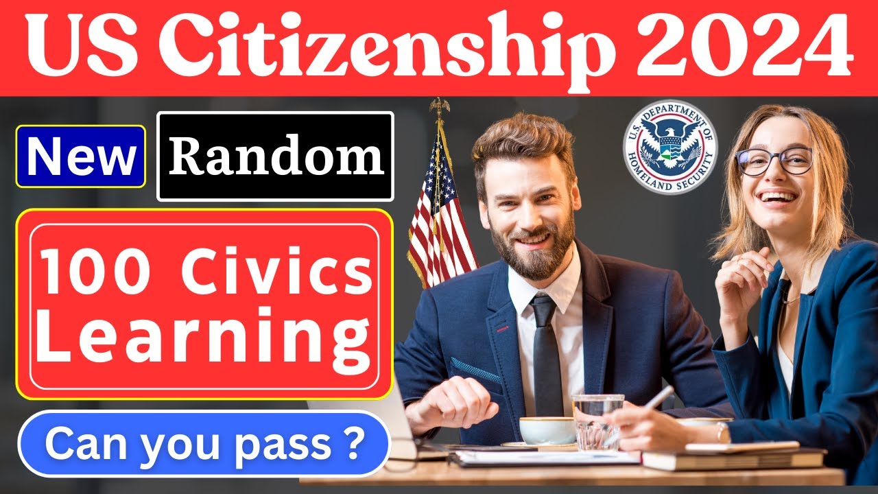 New! 100 Civics Questions and Answers (By Groups) for US Citizenship ...
