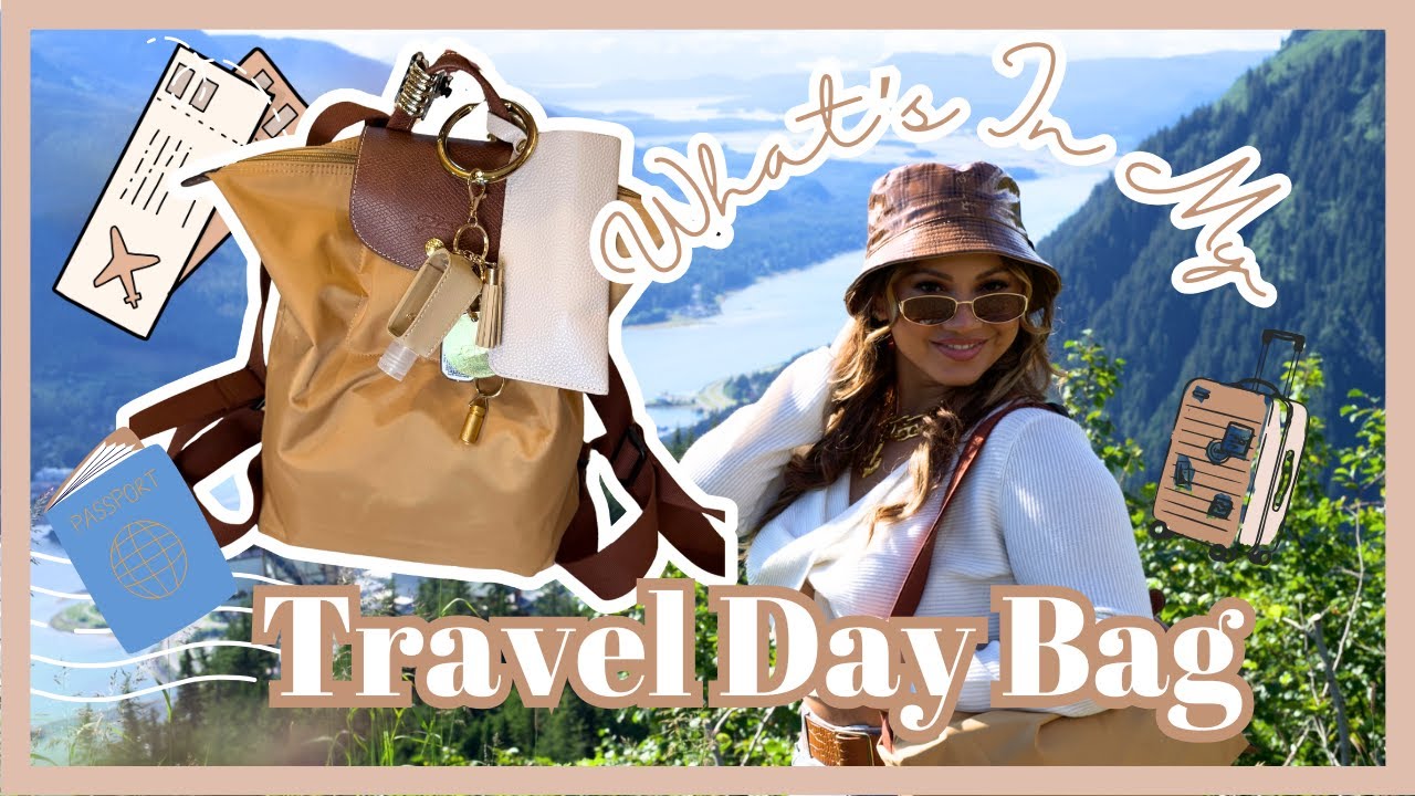 What’s in My Travel Day Bag ✈️ Ultimate City Bag Essentials for Exploring & Travel Days
