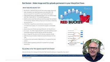 Upload your images & files in your ManyChat flows to Red Bucket (Google Storage/CDN)