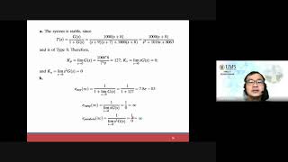 Celebrity KM31703 07-Steady State Error (Specification, Disturbance Error, Non-Unity Feedback, Sensitivity) Wealth