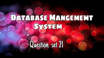 Data Base Task 21 | DBMS Question Session | 1st Year | Java Institute | M.Kaveen Punsara